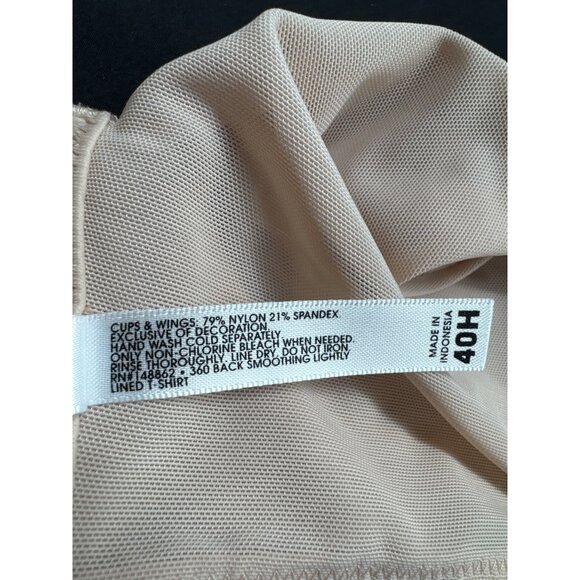 Torrid Curve 360 Back Smoothing Lightly Lined T-Shirt Bra Size 40H Nylon/Spandex - Picture 6 of 7